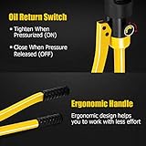 COSTWAY 16 Tons 11 Dies Hydraulic Crimper, 16-300mm² Electric Battery Cable Lug Terminal Hydraulic Crimper Tool with Carry Case - Image 6