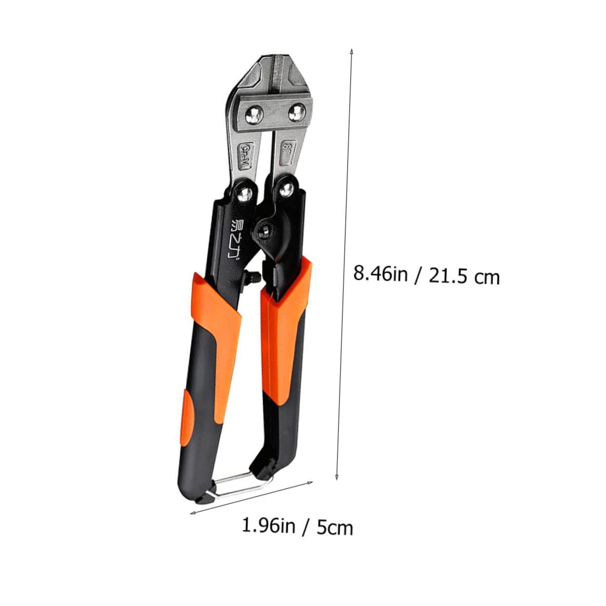 NULYLU Scissors Wire Cutting Pliers Compact Size Non-slip Handle Spring Design