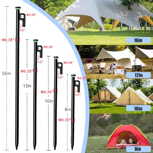 Tialero 12 Pack Stakes with Hammer