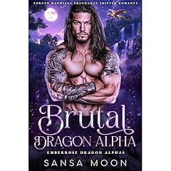Brutal Dragon Alpha Audiolibro Por Sansa Moon arte de portada