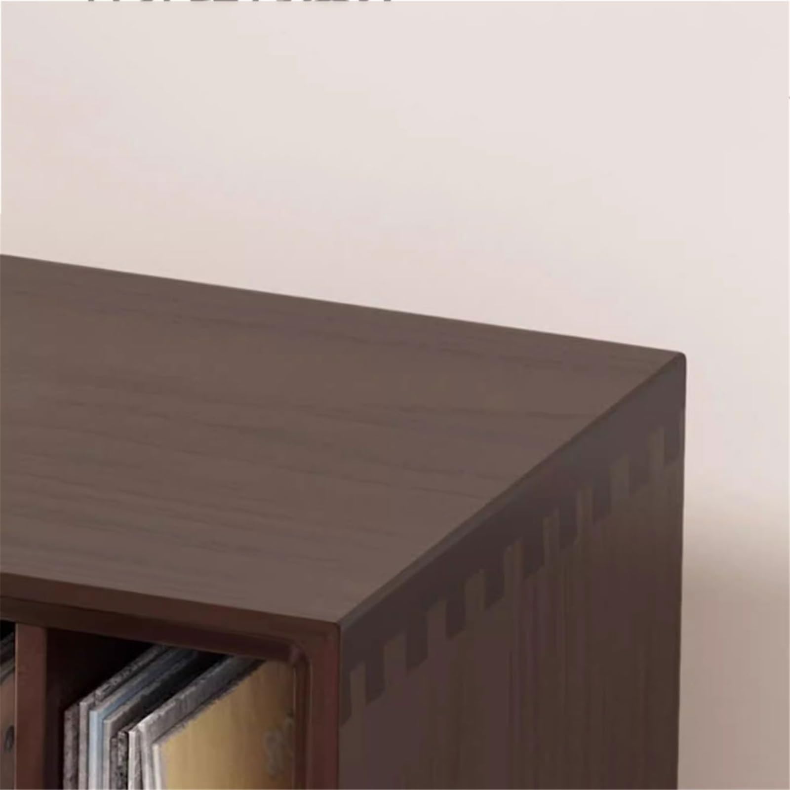 Ufficio Mobile for dischi in vinile con cassettiera da soggiorno Scaffale porta dischi