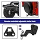 SG Store 1 Set Aluminium-Anhängerkupplungs-Schäkelhaken Kompatibel mit TRX4M Kompatibel mit TRX4-M 1/18 Defender RC Trailer Drop Hitch Crawler für RC-Car-Upgrade