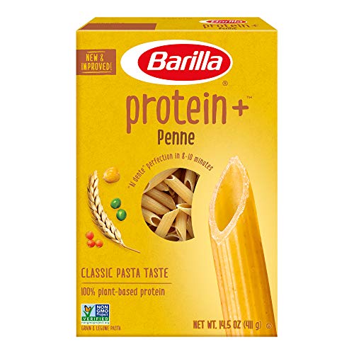 image for Barilla ProteinPlus Multigrain Pasta, Penne, 14.5 Ounce (Packaging may
