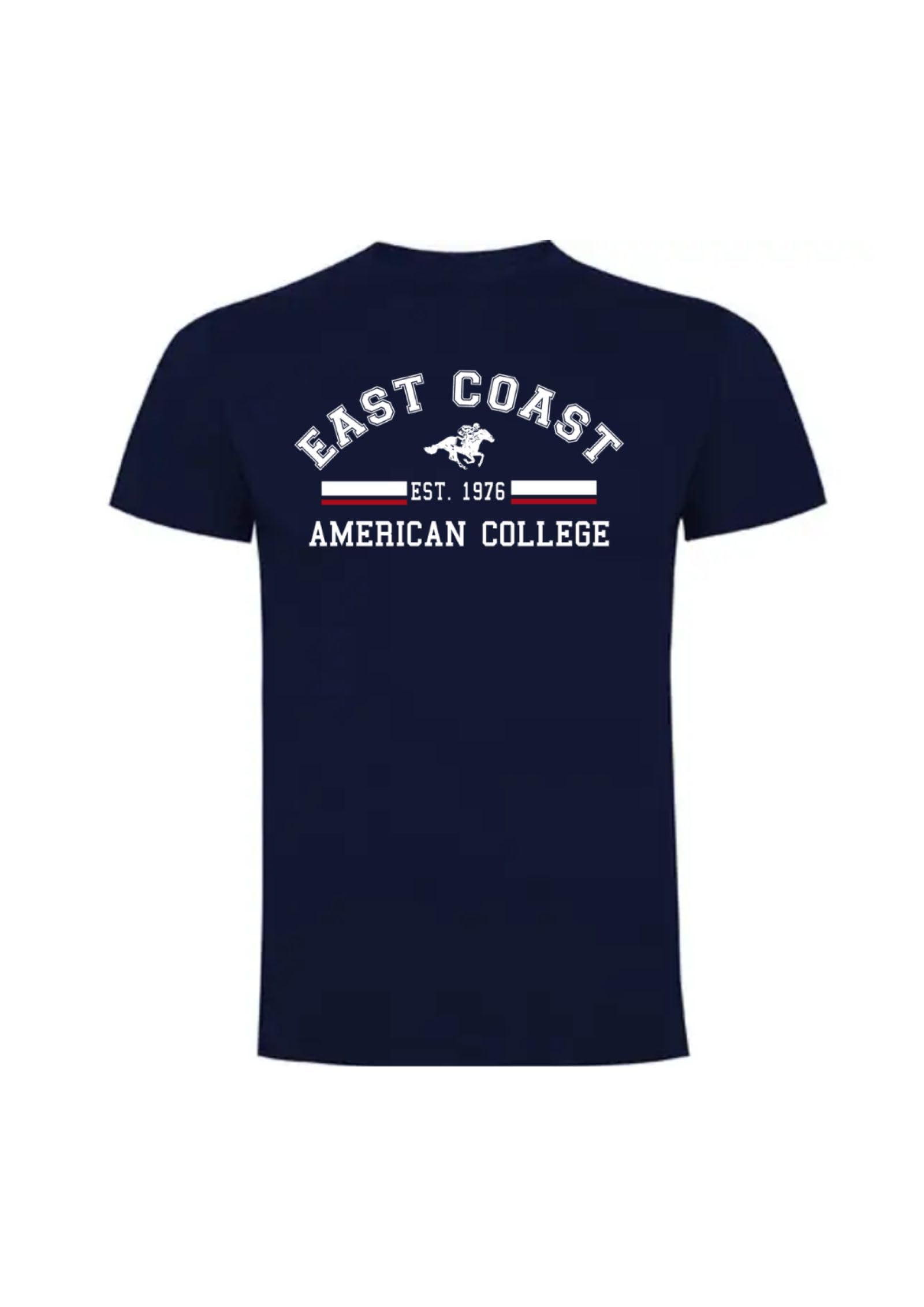 AMERICAN COLLEGE USA, T Shirt, Polo, Jungen, Mädchen, Hemden, Hemd, Casual, Sportlich, Bedruckt, Kinder Kleidung, Unisex, Modell ACTSW2 Navy 16 Jahre