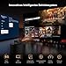 Beamer 4K Passend für Netflix Dolby Audio 35000L 1080P FHD Smart Beamer Heimkino, KI-Autofokus & Trapezkorrektur Jimveo Projektor mit Zwei-Wege Bluetooth WiFi6 Outdoor 300" Display Video Projektor