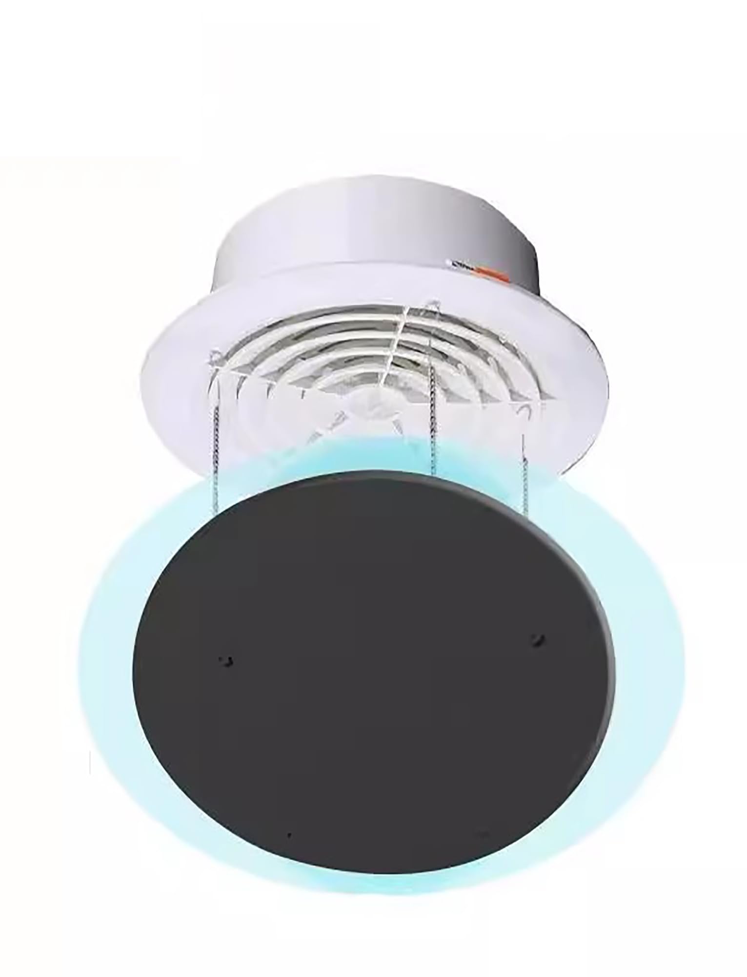 Ecwtpndf Black Air Conditioner Wind Deflector, Adjustable Round Ceiling Ac Vent Deflector, Multiple Sizes