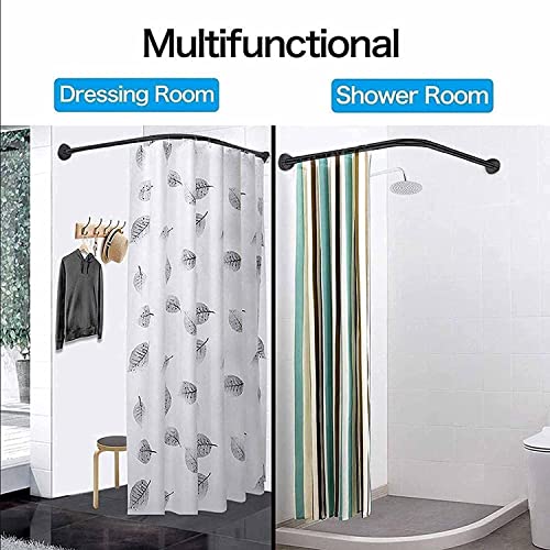 Barre de douche sans perçage : la solution pour baignoire d'angle 90 à 130 cm
