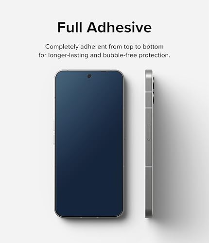 Miniatura 9 de Ringke Protector de pantalla de vidrio [súper fácil de instalar] compatible con Nothing Phone 2, compatible con fundas, inastillable, dureza 9H de