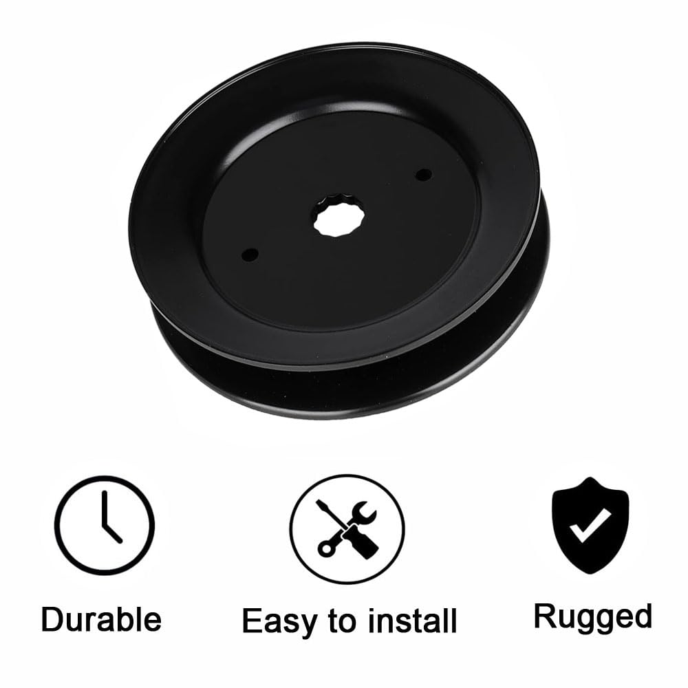 Poulie de mandrin de rechange pour tondeuse à gazon 153532, 173435, 532129206, 532153532, 532173435, 129206