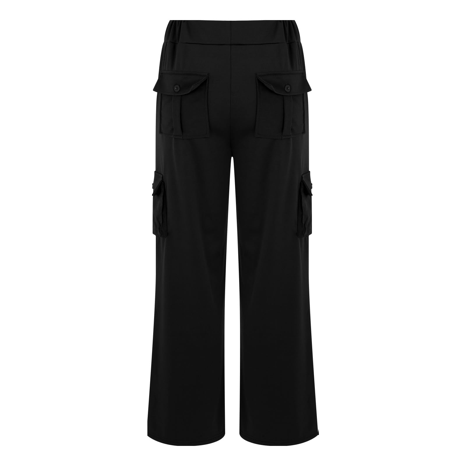 Flared Leggings para mujer, con bolsillos, elásticos, tallas grandes