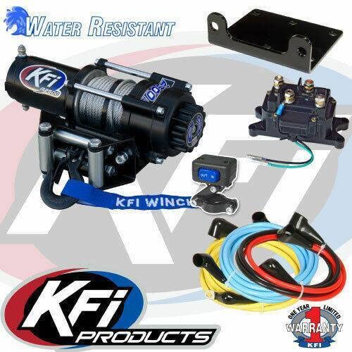 Kit de Winch KFI 2500LBS con Montura Compatible con Polaris miniatura 2
