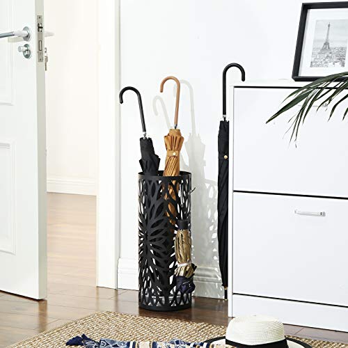 image for SONGMICS Umbrella Stand Rack, Free Standing Umbrella Holder, for Canes
