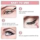 Magnetische Wimpern, Aikvigss Verbesserter Kit für magnetische Wimpern und Wimpern, magnetische Wimpern mit Eyeliner, falsche Wimpern 5 Paar mit Pinzette, einfach zu tragen
