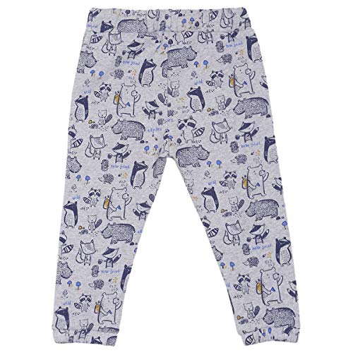 Image of miniklub Boys Yellow & Grey Solid T-Shirt With Pyjamas