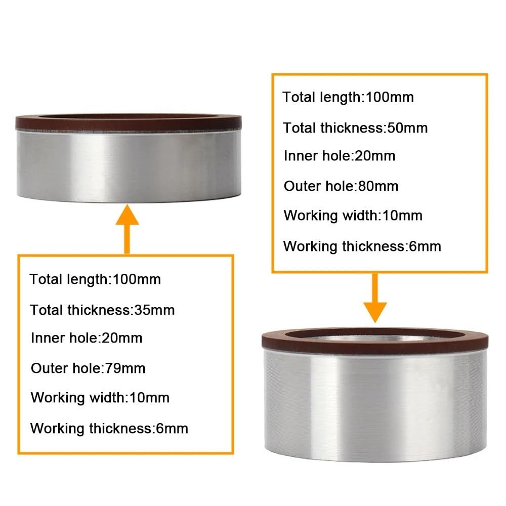 100mm Cup Grinding Wheel Diamond Grinding Disc for Alloy Tungsten Steel Ceramic Polishing Abrasive Grit150#(50mm)