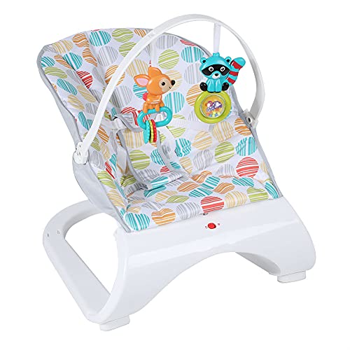 Image of Pinsofy Baby Chair, Breathable and Comfortable Secure Restraint Toddler Rocker Sturdy and Durable for Home and Outdoor