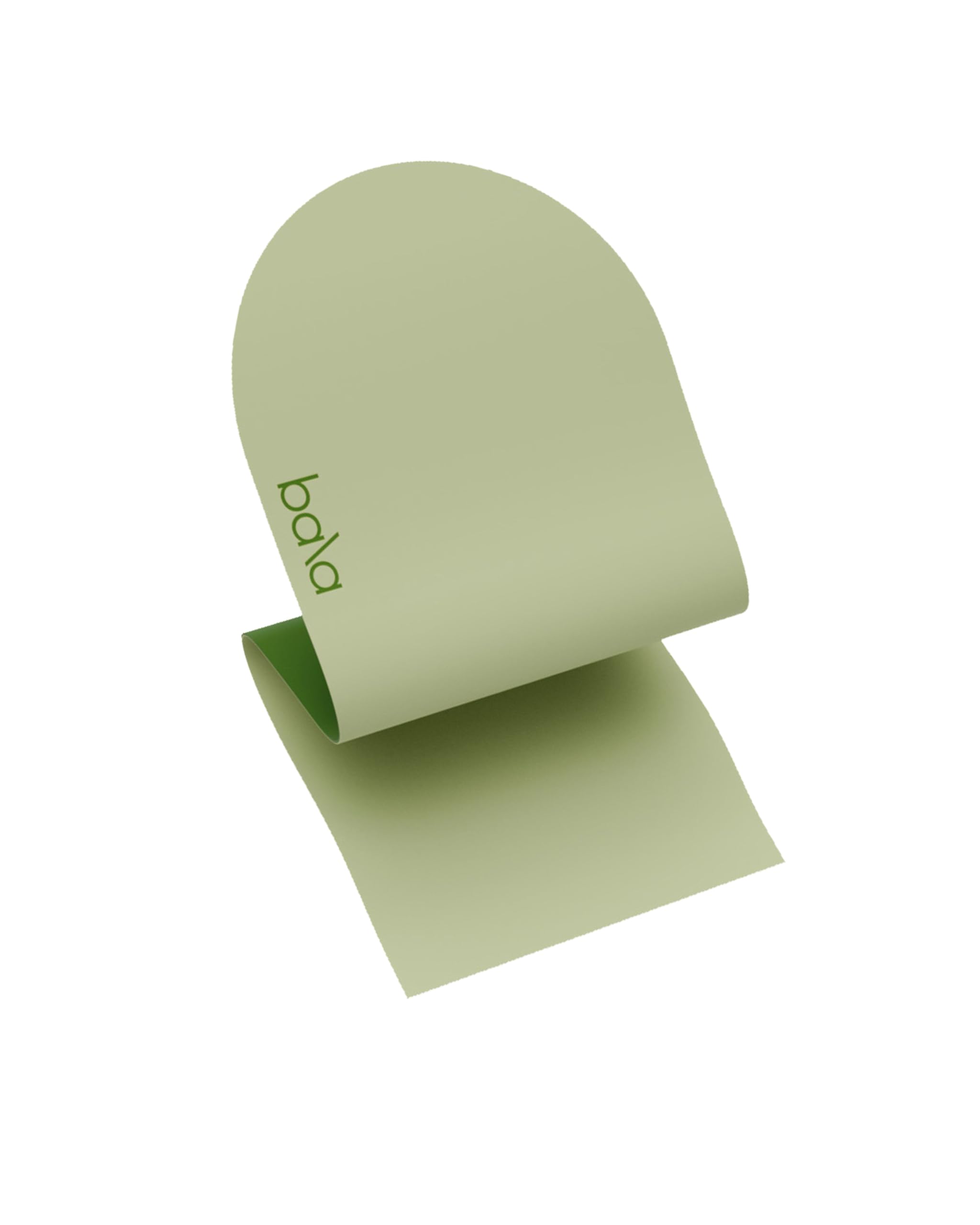 BalaYoga Mat for Home Gym - Non Slip Exercise Mat for Home Workout, Stretching, Pilates, Aerobics & Floor & Fitness Work Out - Indoor Exercising Mat