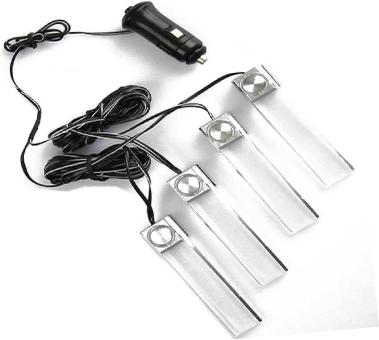 ULTECHNOVO Lamp for Car 4-in-1 Led Floor Lights Easy Install Colorful Atmosphere Decoration Dc12v Auto Atmosphere Decoration Lamp