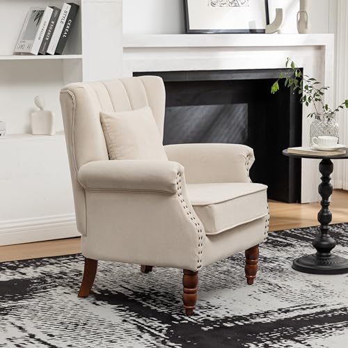 Sillón Plegable Velvet Beige miniatura 7