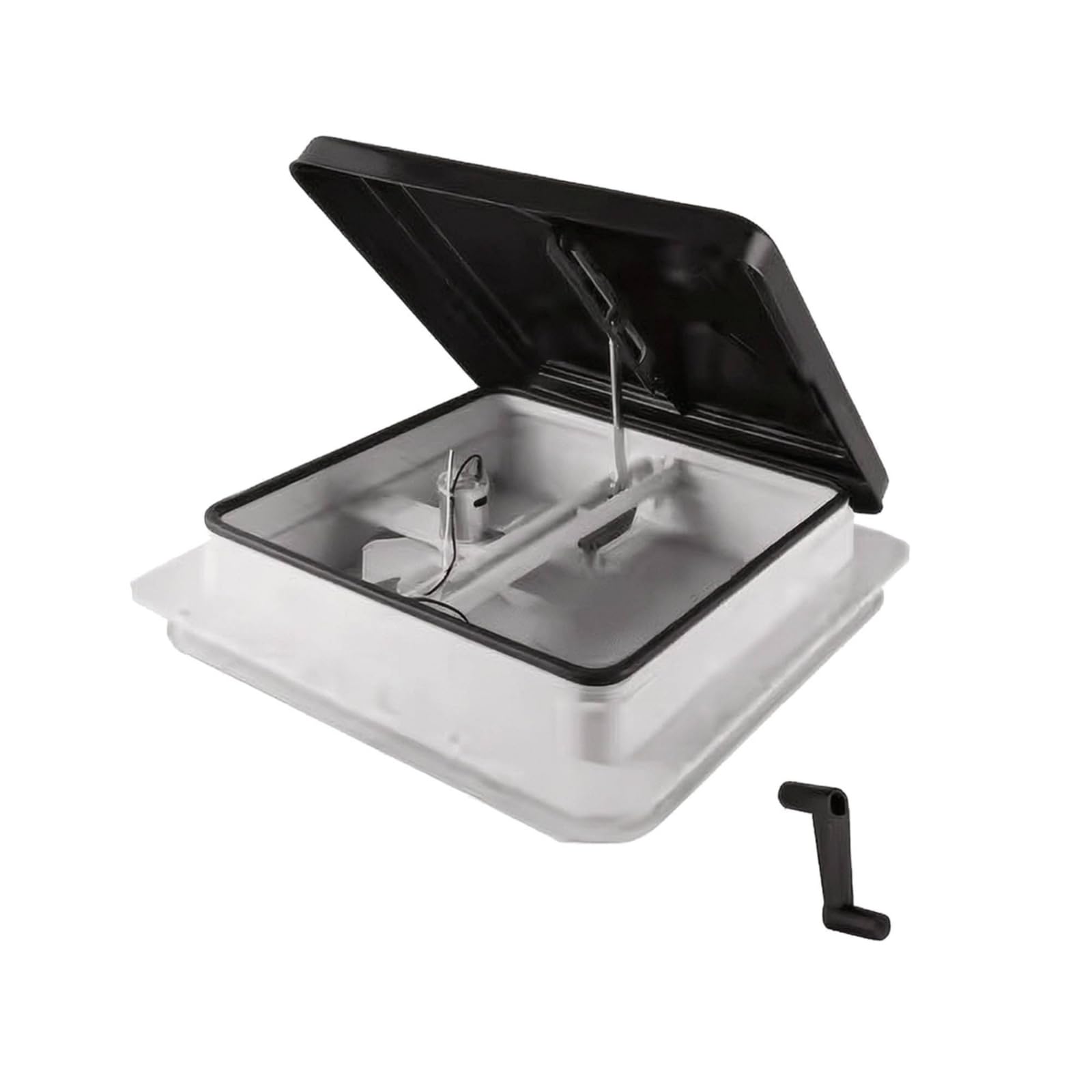 Extractor Techo para Autocaravana, 12V 340_340 Modelo Manual