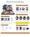 Wireless Charging Station for Samsung 2 Phones Galaxy Watch 7/6/5/4/3/2 Galaxy Buds Wood Phone Docking Station for men Android Charging Station Nightstand Organizer Phone Holder for Desk Gifts for Men