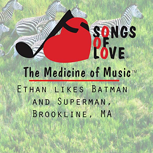 Ethan Likes Batman and Superman, Brookline, Ma