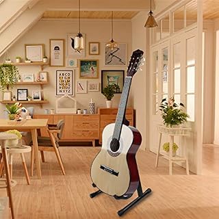 Display4top Support de guitare pliable universel A-Frame pour guitare acoustique et électrique, noir - Les Beatles, Paul McCartney, John Lennon, RIngo Starr, George Harrison Display4top Support de guitare pliable universel A-Frame pour guitare acoustique et électrique, noir – Image 7