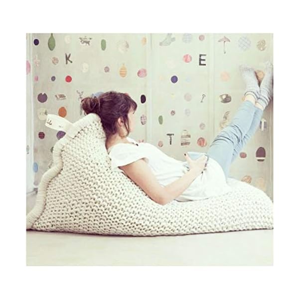 Highback Sitzsack Großer Sitzsack Stuhl für Drinnen und Draußen, Füllung Outdoor Beanbag Kindersitzsack für Kinder… – Bild 5