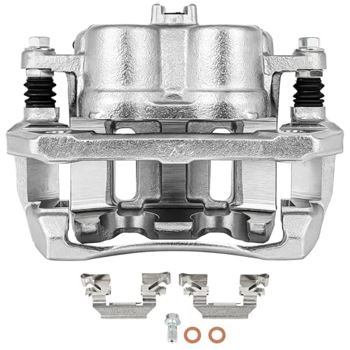 Image of SCITOO 19B2958 Front Left Disc Brake Caliper Assembly w /Bracket For Acura For RDX,For Honda For Accord Crosstour /For Crosstour /For CR-V /For Odyssey