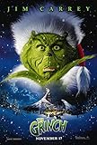 Movie Poster THE GRINCH 2 Sided ORIGINAL Advance Version B 27x40 JIM CARREY