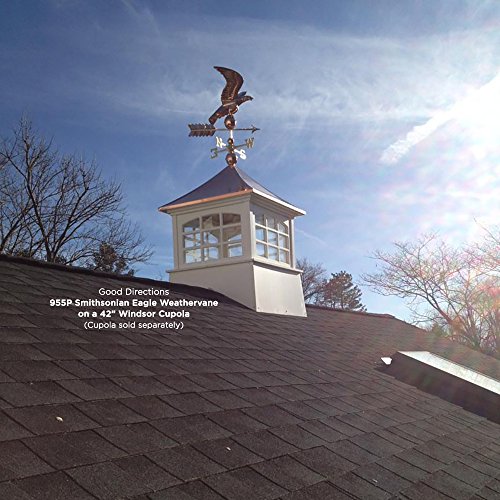 Good Directions 955P Smithsonian Eagle Weathervane, Pure Copper - Image 6