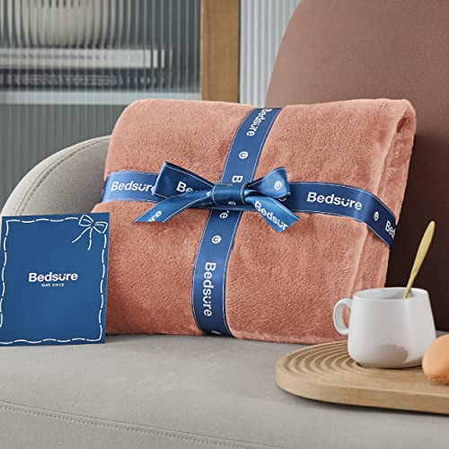 Bedsure Fleece Blanket Throw Blanket Coral - 300Gsm Throw Blankets For Couch, Sofa, Bed, Soft Lightweight Plush Cozy Blankets And Throws For Toddlers, Kids #TOP5
