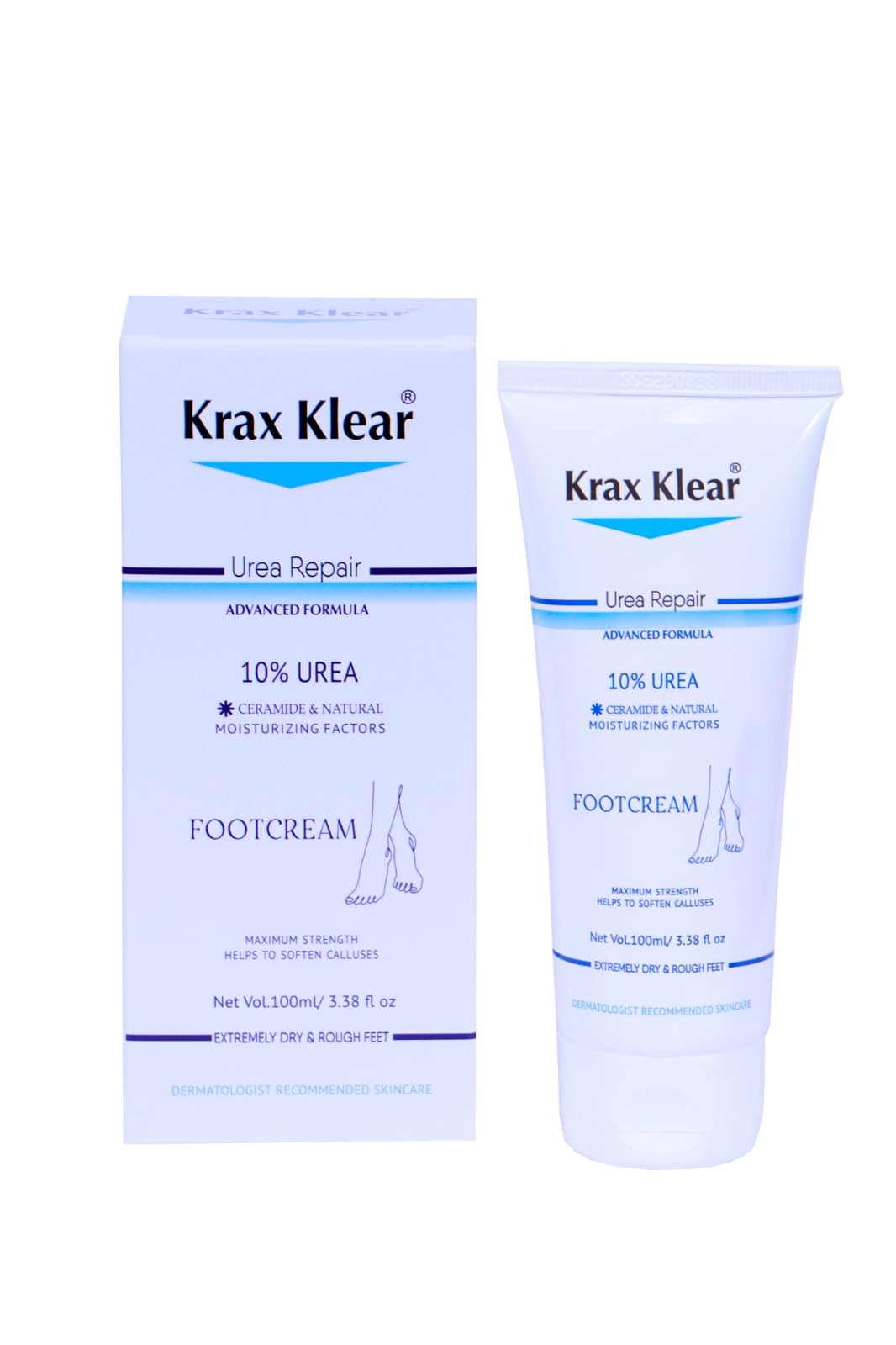 Kr-ax Klear Urea Repair Foot Cream, 10% Urea with Ceramide, 100ml, for Extremely Dry and Rough Feet-image-19