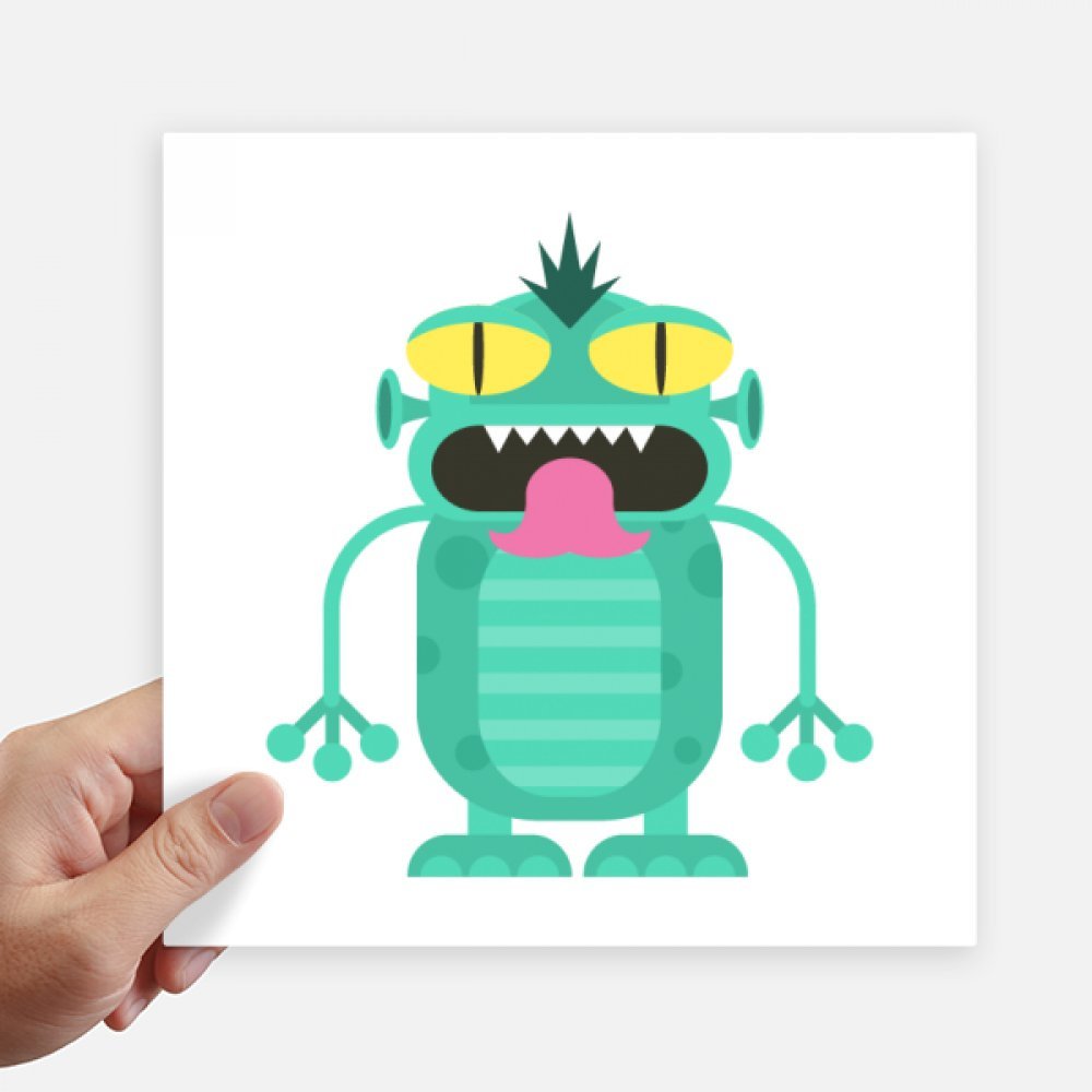 Pegatinas de alienígenas para personalizar tu moto portátil y maletas de viaje de 20x20 cm