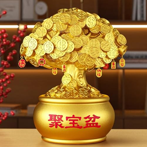 Arbre de richesse Feng Shui comme objet de présentation de salon - 8