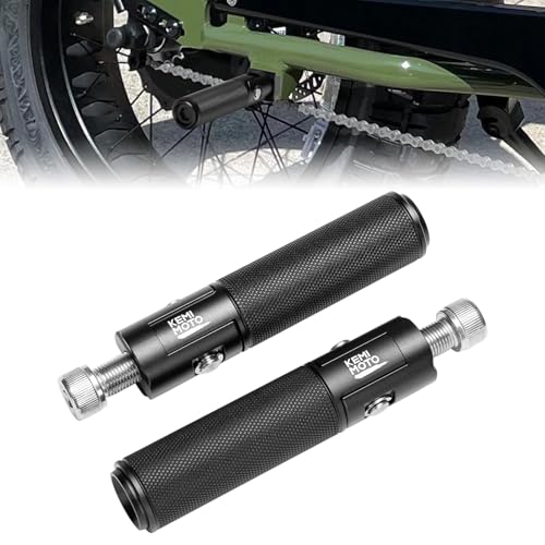 KEMIMOTO �܂肽���ݎ��t�b�g�y�O ���j�o�[�T�� M12 ���t���{���g �d���o�C�N Super 73 S2/RX/R/Z/ZX CNC �A���~ �I�[�g�o�C ���]�� EBike �܂肽���ݎ� �t�b�g���X�g �y�_�� ����ȃt�b�g�y�O