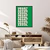 Framed Heart & Soul Poster Canvas Print, Minimalist Aesthetic Art Print Poster, Trendy Wall Art Pictures for Living Room, Bedroom, Office Wall Decor (Black Framed,12L X16W) #4