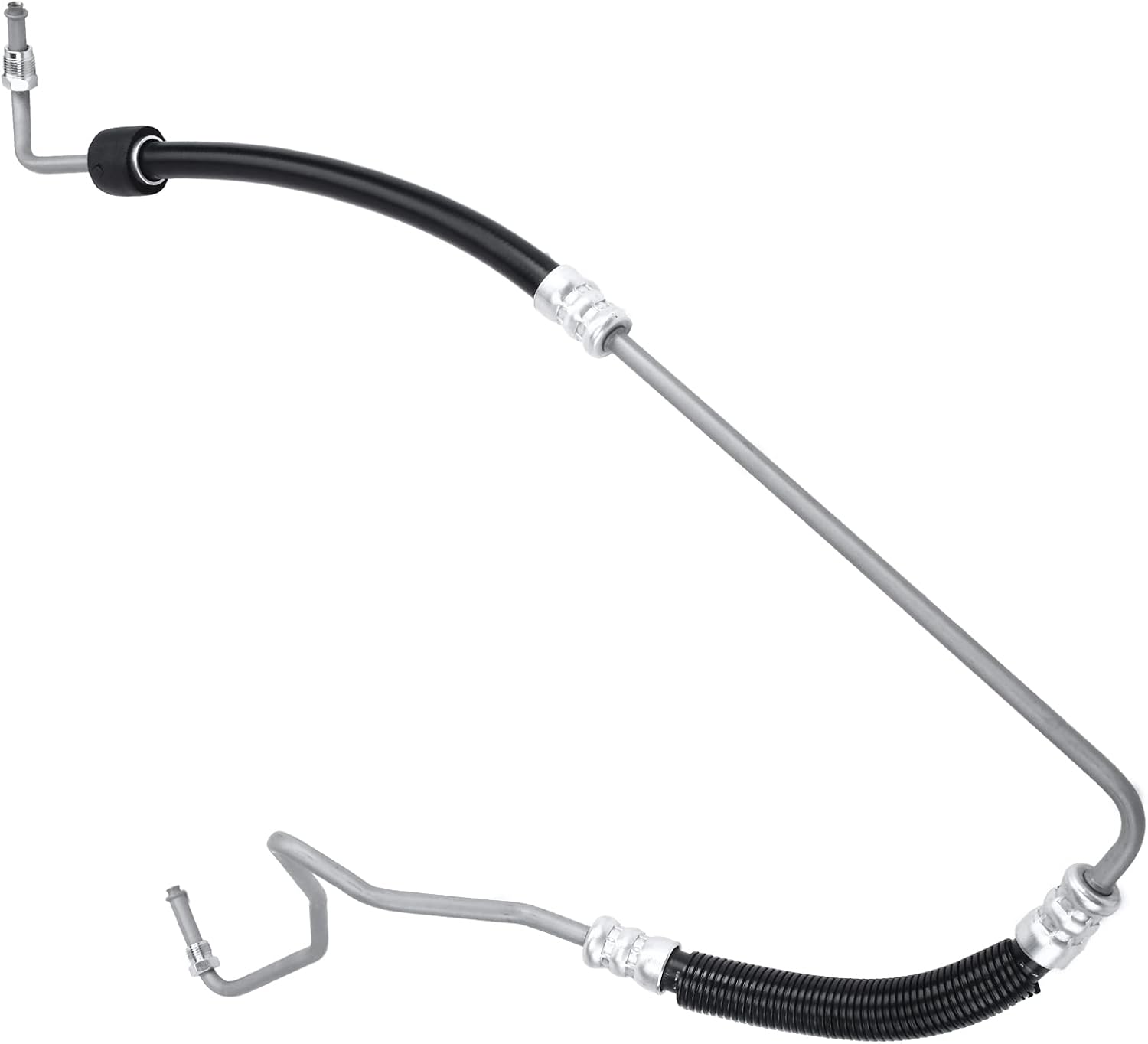 A-Premium Power Steering Pressure Hose Line Assembly Compatible with Chrysler PT Cruiser 2003-2009, 2.4L, Pump to Rack/Gear