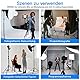 soonpho 2* Lampenstativ 280cm Spring Buffer Lichtstativ,Blitzstativ Galgenstativ mit 2*Lampenadapter und 1/4,3/8 Zoll Adapter für Studio Videoaufnahmen,Reflektor, Licht, Softbox