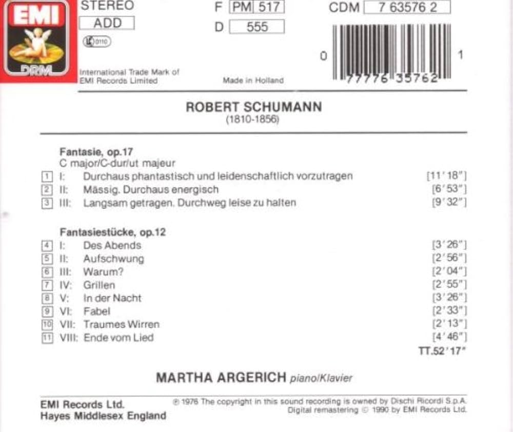 (CD)Davidsbundlertanze / Fantasiestucke／Schumann、Frith Robert Schumann, Benjamin Frith - Davidsbündlertänze