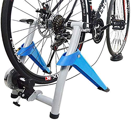 Entrenador de bicicleta WANGKENSU con resistencia magnética ajustable de 6 niveles, soporte para bicicleta estacionaria de interior, compatible con ruedas 26"-28" y 700C miniatura 2