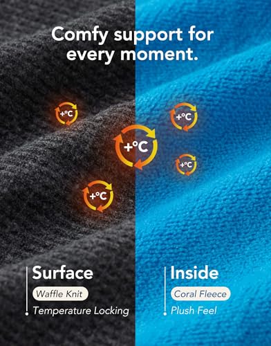 VeraCosy Men's Two-Tone Memory Foam House Slippers Indoor Outdoor Durable Rubber Sole - Image 5