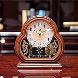 ► PREPARATI A innamorarti del nostro orologio da mensola in legno premium! Il nostro orologio da parete in legno mostra numeri arabi facili da vedere, offrendo comfort e praticità aggiungendo carattere e stile a qualsiasi stanza della tua casa di classe!