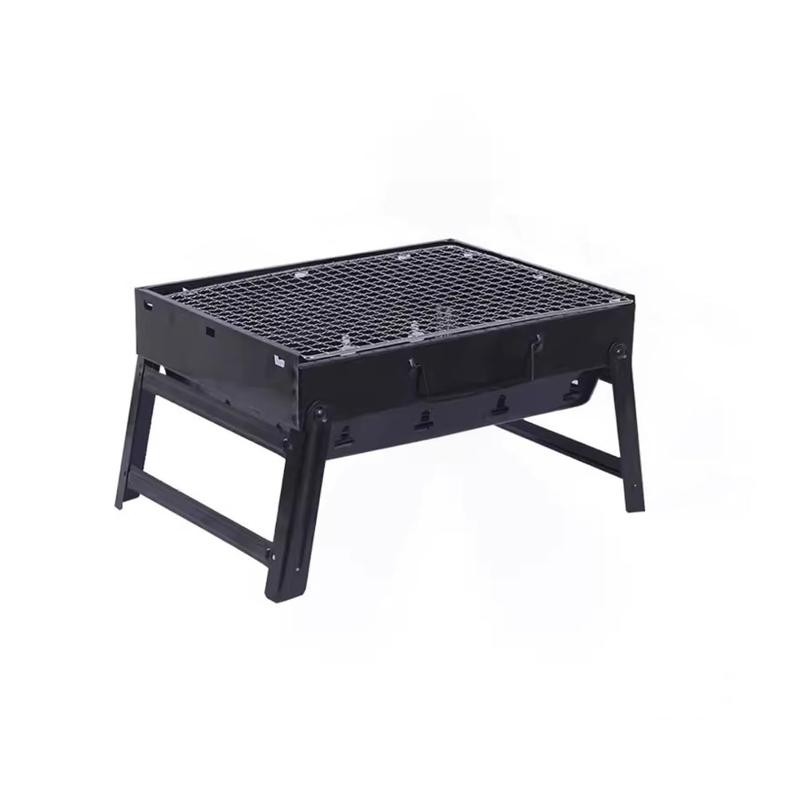 Shangguanyun456 One Color Outdoor Barbecue Grill Home Outdoor Barbecue Stove Folding Charcoal Grill