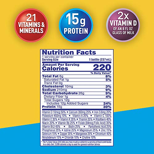 24 Pack, Carnation Breakfast Essentials High Protein ReadytoDrink