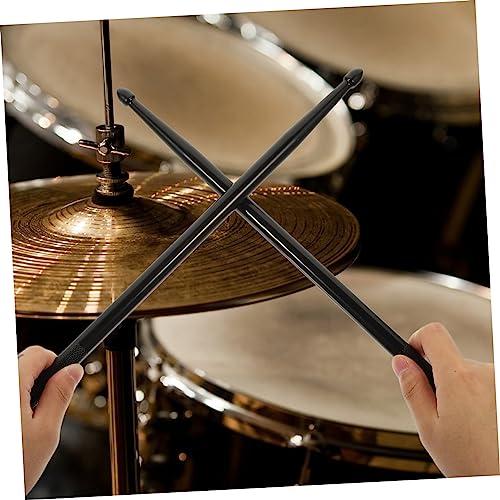 3 pares de baquetas ligeras de nailon, duraderas, con mango antideslizante, para todas las edades, para interpretación y práctica musical, accesorios portátiles para batería miniatura 5