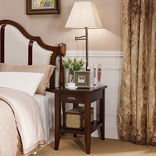 Leick Laurent Chairside Lamp Table #TOP1