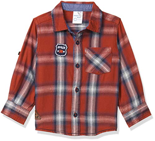 Image of Max Boys Striped Full-Sleeves Shirt