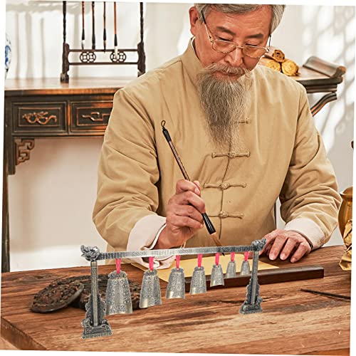 1 Conjunto Sinos Instrumento Folclórico Chinês Instrumento De Percussão Carrilhão Antigo Viagem Chap