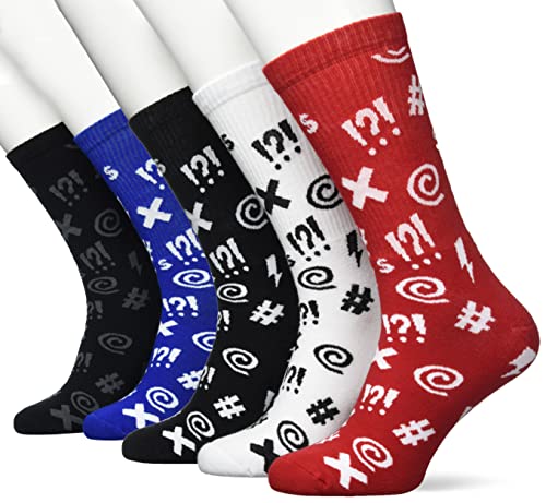 Chaussettes Mixte Essential Beeps All Over Lot de 5 pour en finir avec les pieds fatigués